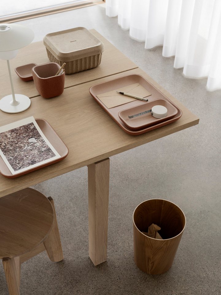 blomus Dekoablage Ablageschale -HERBA- Schale, Schmucktablett: Organizer (1 St), weiches Material, Wärme & Ruhe, Ordnung im Office – Bild 3 von 5