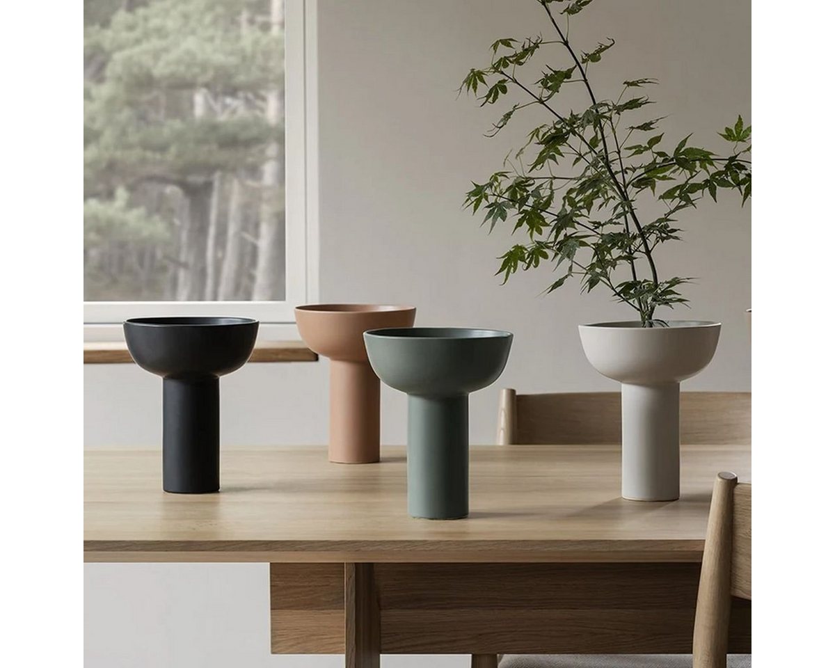 blomus Dekovase Miyabi L Schwarz – Bild 2 von 4