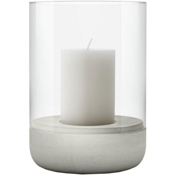 blomus Kerzenhalter Calma Windlicht L Hellgrau
