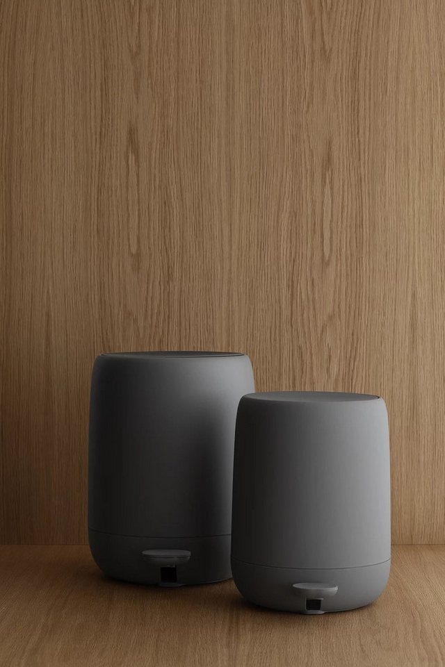 blomus Mülleimer -SONO- Designer Treteimer: Eleganz mit praktischen Funktionen, Soft-Close, Matte Oberfläche, 3 oder 5 Liter, Hygienisch, Designstark – Bild 2 von 3
