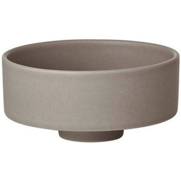 blomus Schale -MAKOTO- Servierschale, Esschale, Bowl: Modernes Design, Steingut, (1-tlg), Zeitlose Schale, matte Glasur, schwebende Leichtigkeit