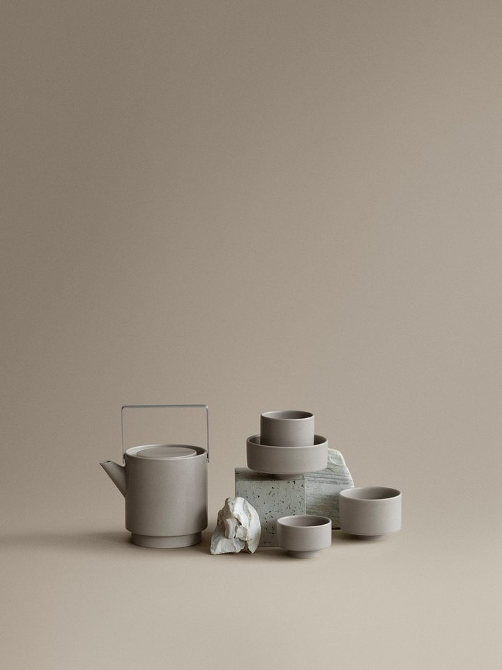 blomus Schale -MAKOTO- Servierschale, Esschale, Bowl: Modernes Design, Steingut, (1-tlg), Zeitlose Schale, matte Glasur, schwebende Leichtigkeit – Bild 2 von 3