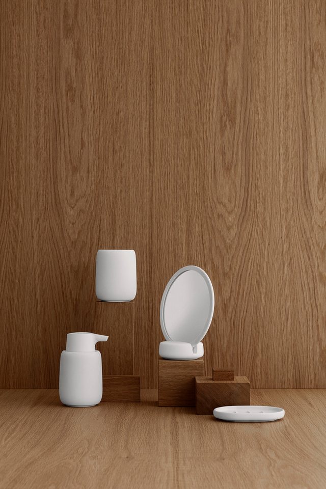 blomus Seifenschale -SONO- Elegante Seifenschale: Minimalistisches Design, Soft-Touch, Breite: 10 cm, aus Keramik, Soft-Touch, Keramik, Pflegeleicht, Stilvolles – Bild 5 von 5