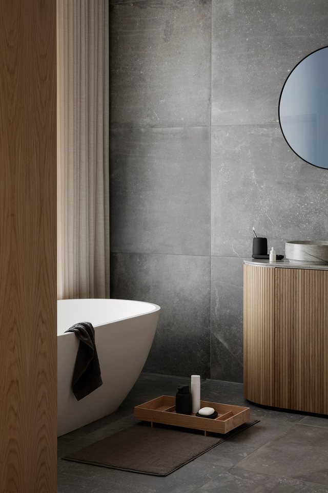 blomus Seifenschale -SONO- Elegante Seifenschale: Minimalistisches Design, Soft-Touch, Breite: 10 cm, aus Keramik, Soft-Touch, Keramik, Pflegeleicht, Stilvolles – Bild 3 von 3