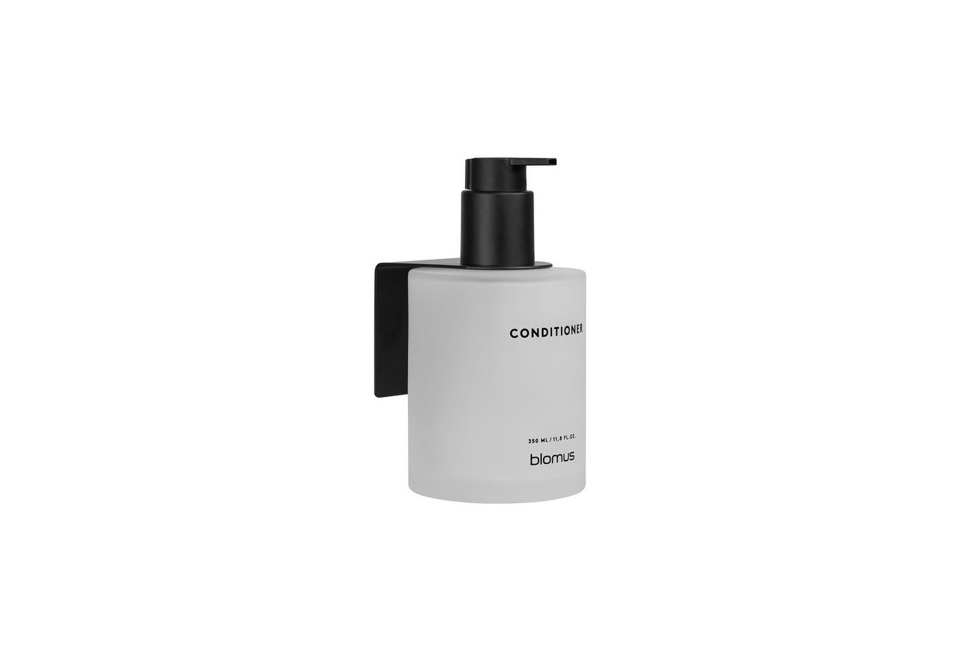 blomus Seifenspender Glasflasche Conditioner -KIREI- Kosmetikflasche: Organizer aus Glas, (Glasflasche), Stilvolle Glasflasche, Nachhaltig, inkl. Wandhalterung, – Bild 2 von 4