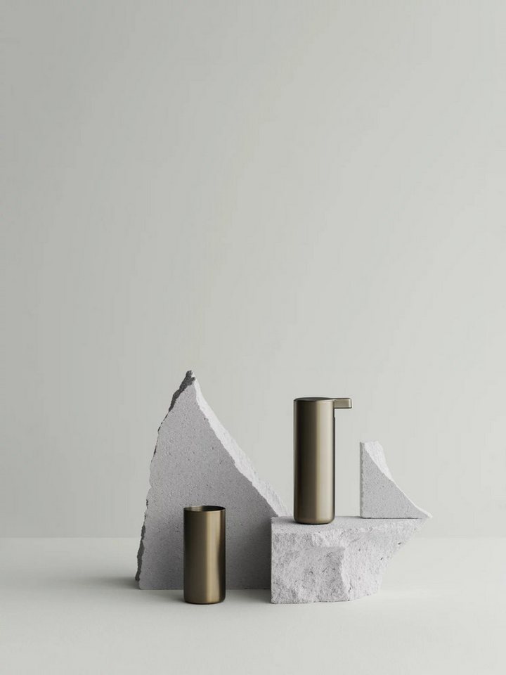 blomus Seifenspender -MODO- Design Dosierspender: Funktionalität & Luxus für das Badezimmer, Korrosionsresistent, Kratzfest, Hochwertig, Designer, 165ml, Bad, W – Bild 3 von 5