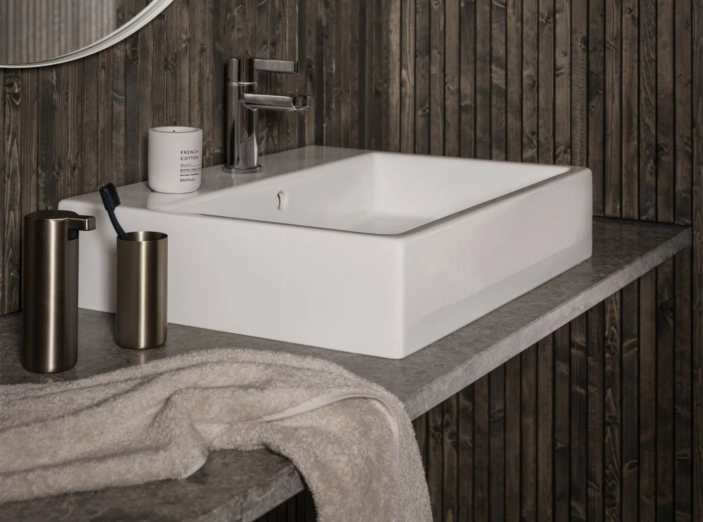 blomus Seifenspender -MODO- Design Dosierspender: Funktionalität & Luxus für das Badezimmer, Korrosionsresistent, Kratzfest, Hochwertig, Designer, 165ml, Bad, W – Bild 5 von 5