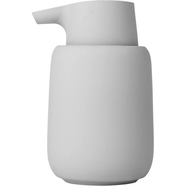 blomus Seifenspender -SONO- Eleganter Dosierspender: Minimalistisches Design, Soft-Touch, 250ml Fassungsvermögen, Langlebig, Pflegeleicht, Modern, Kompakt
