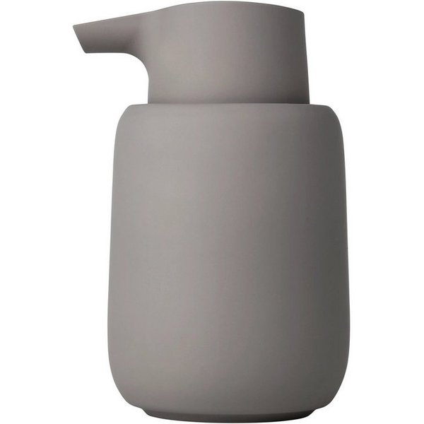 blomus Seifenspender -SONO- Eleganter Dosierspender: Minimalistisches Design, Soft-Touch, 250ml Fassungsvermögen, Langlebig, Pflegeleicht, Modern, Kompakt