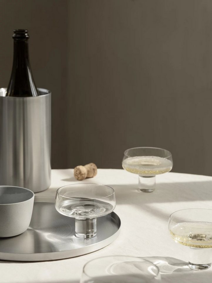 blomus Servierplatte -PEASY- Edelstahl Tablett: Zeitloses Design & vielseitig einsetzbar, Edelstahl, Zeitloses Design, Vielseitig, Dekorativ, Robust, Modern, El – Bild 2 von 5