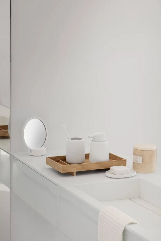 blomus Tablett -ABENTO- Elegantes Tablett aus Hartholz: Vielseitiges Design, Hartholz, Robust, Modern, Multifunktional, Elegant, Dekorativ, Praktisch – Bild 3 von 5