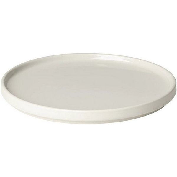 blomus Teller -PILAR- aus Keramik, Dessertteller, 20 cm, Spülmaschinenfest, Mikrowellengeeignet