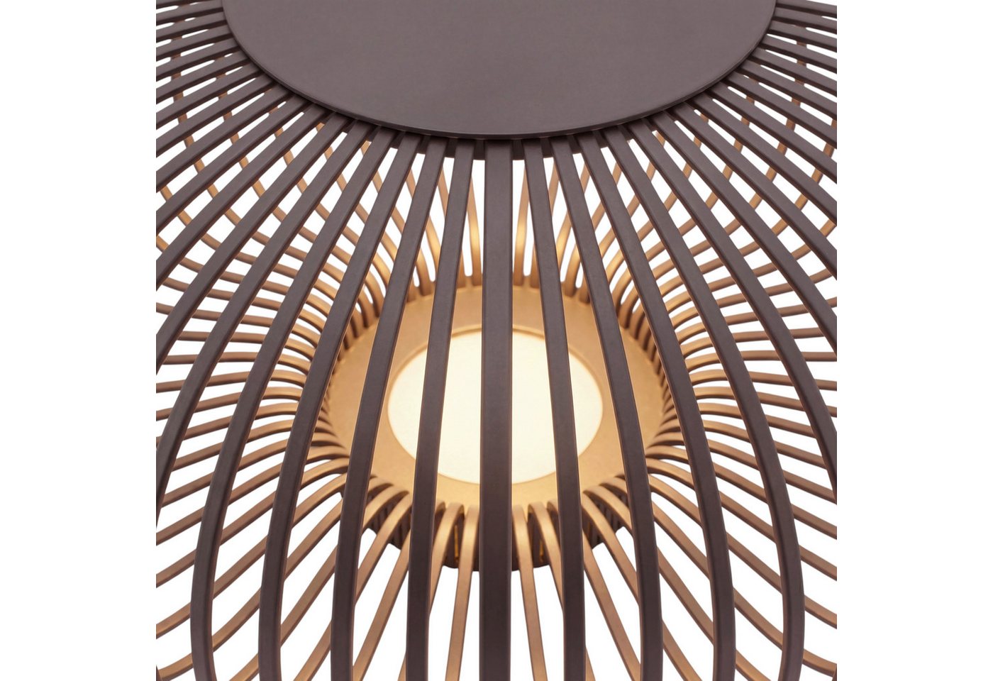 blomus Tischleuchte -LITO- Mobile Leuchte, LED Laterne, Dekoleuchte: Modernes Design, LED fest integriert, warm, stufenlos dimmbar, Touch-Bedienung, filigrane M – Bild 3 von 5