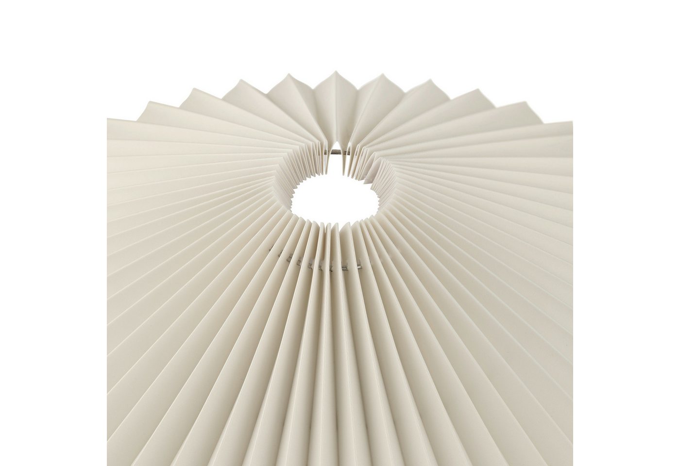 blomus Tischleuchte -TAITE- Tischlampe, Stimmungslicht, LED-Designlampe modern, LED wechselbar, Dimmbar, Plissee-Look, modern & stabil, Dimmbar, Aluminium – Bild 4 von 5