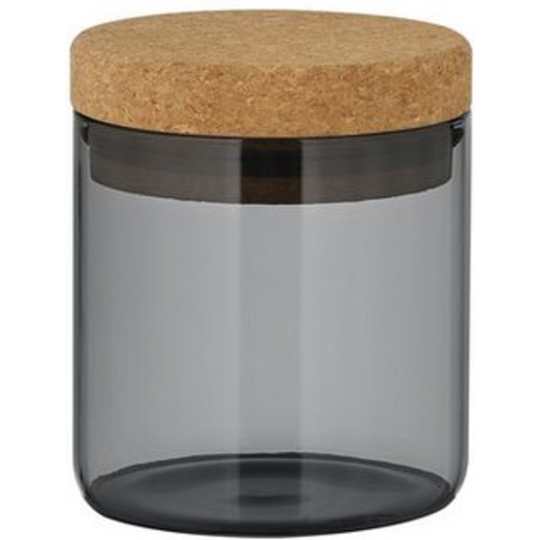 blomus Vorratsglas -KEEPY- Vorratsdose, Aufbewahrungsbehälter: Luftdicht & frisch, Borosilikatglas, Hochwertig, Glas, Korkdeckel, Vielseitig, Robust, Stilvoll, 