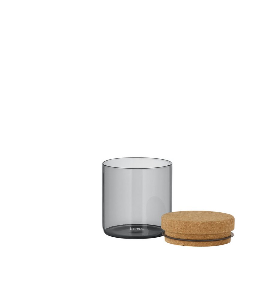 blomus Vorratsglas -KEEPY- Vorratsdose, Aufbewahrungsbehälter: Luftdicht & frisch, Borosilikatglas, Hochwertig, Glas, Korkdeckel, Vielseitig, Robust, Stilvoll,  – Bild 2 von 5