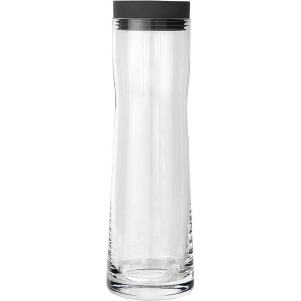 blomus Wasserkaraffe SPLASH Wasserkaraffe Magnet Edelstahl poliert Glas klar Silikon H, (kein-set)