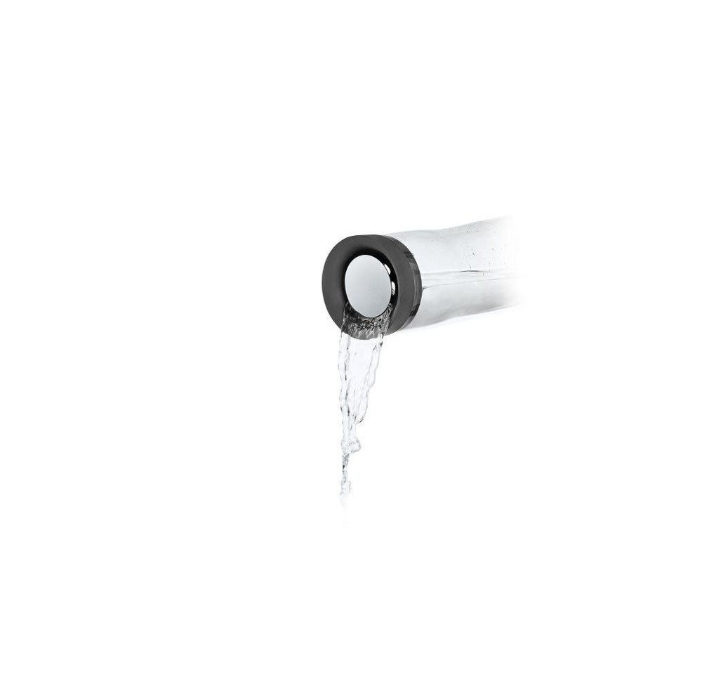 blomus Wasserkaraffe SPLASH Wasserkaraffe Magnet Edelstahl poliert Glas klar Silikon H, (kein-set) – Bild 2 von 2