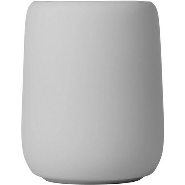 blomus Zahnputzbecher -SONO- Zahnbürstenbecher: Edle Keramik mit Soft-Touch-Oberfläche, Hochwertig, Soft-Touch, Keramik, Glasiert, 11cm, 300ml