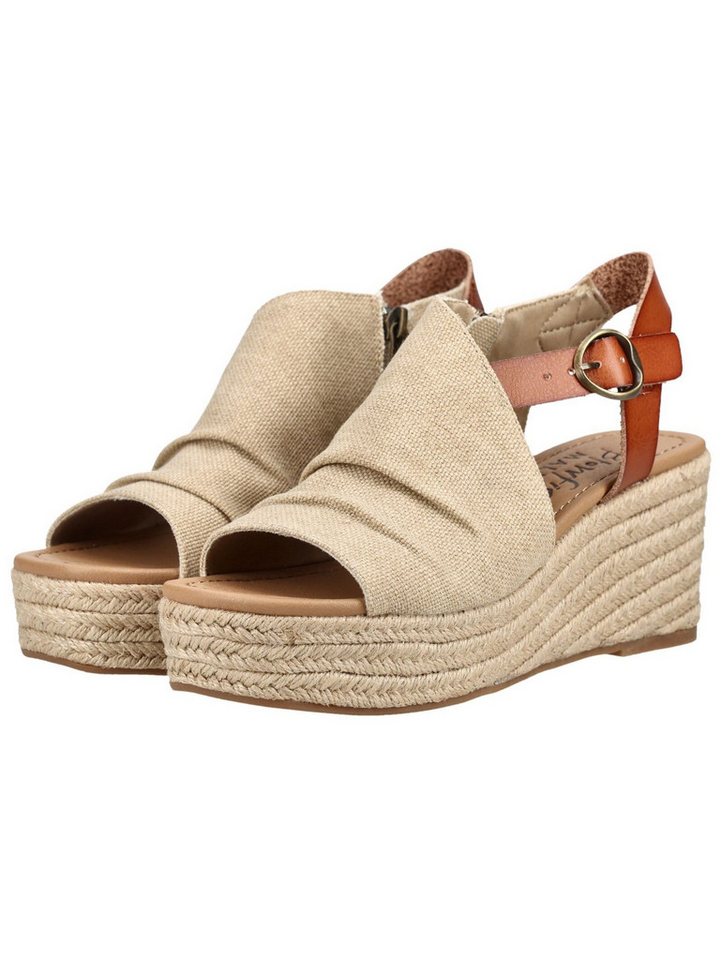 Blowfish Blowfish Sandalen Textil Keilsandalette – Bild 4 von 5