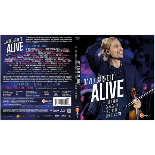 Blu-ray David Garrett: Alive