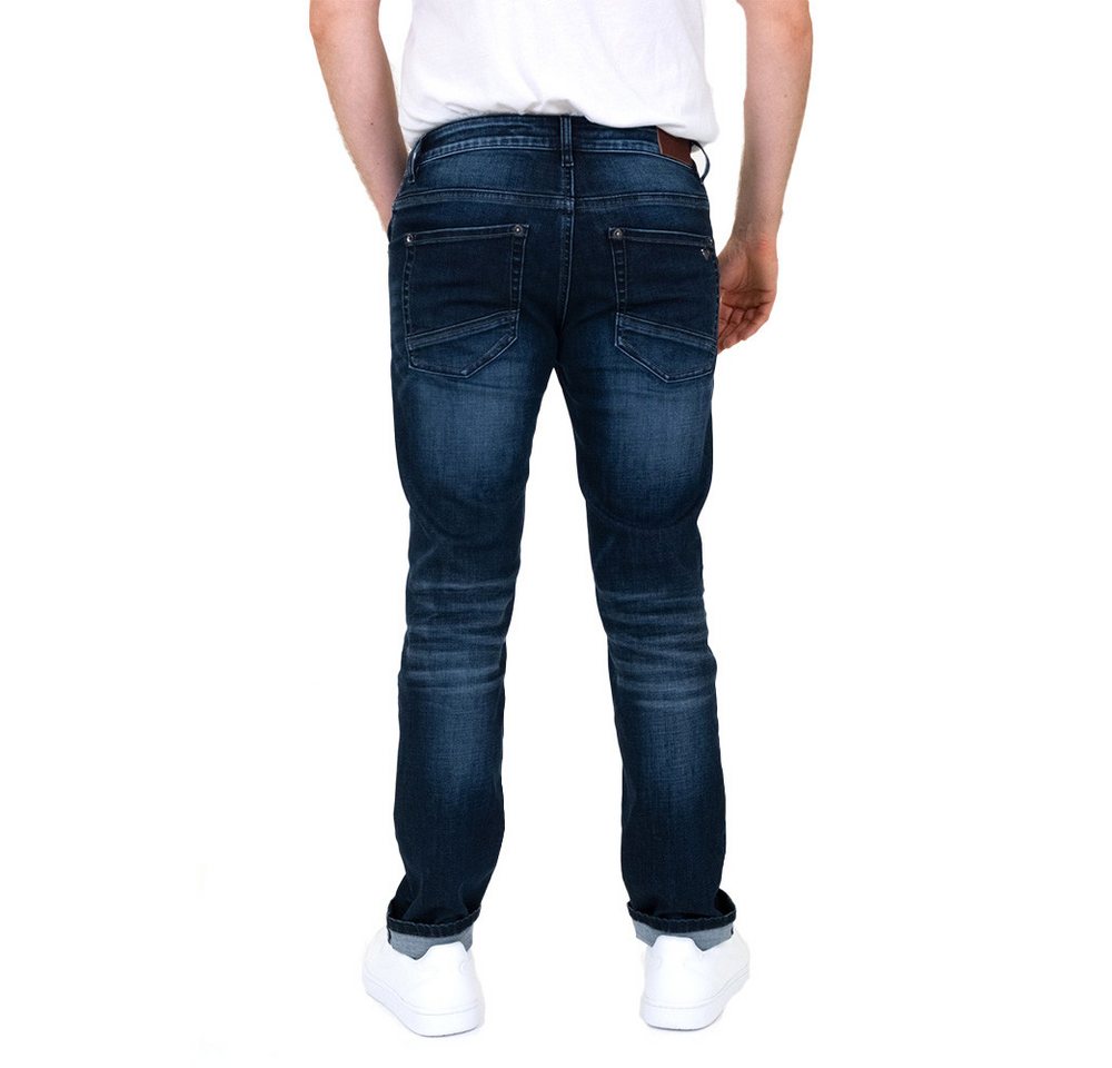 Blue Monkey 5-Pocket-Jeans 57David - dark blue denim – Bild 3 von 3
