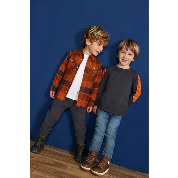 Blue Seven Flanellhemd Baumwolle, Flanell, Karo