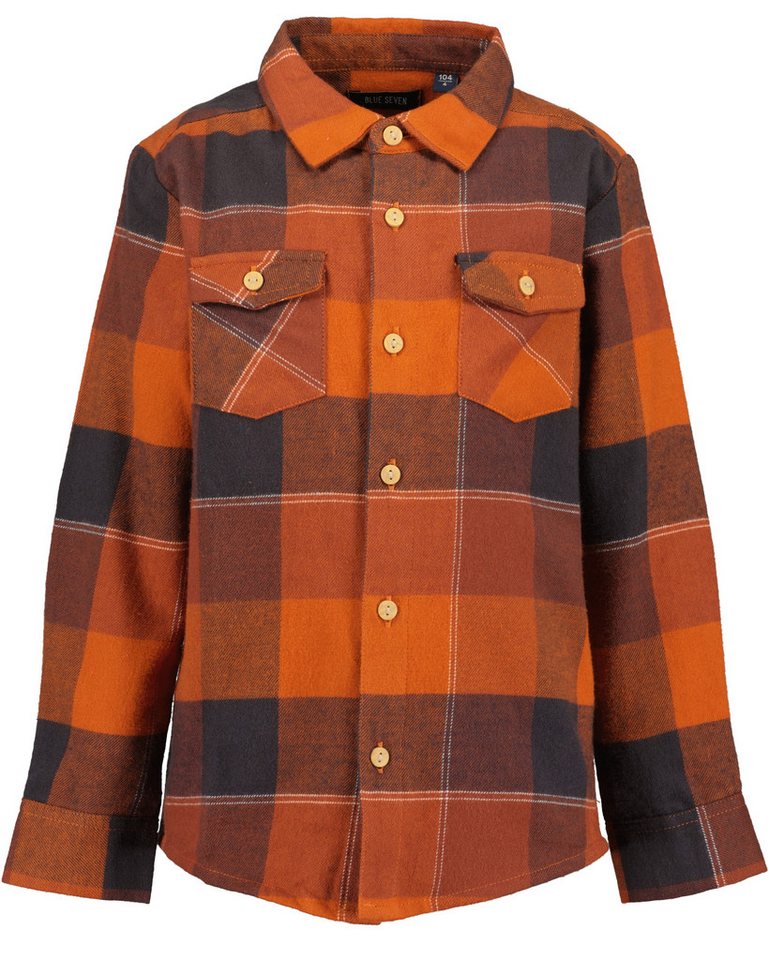 Blue Seven Flanellhemd Baumwolle, Flanell, Karo – Bild 2 von 4