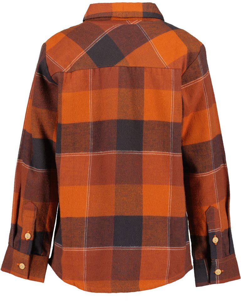 Blue Seven Flanellhemd Baumwolle, Flanell, Karo – Bild 3 von 4