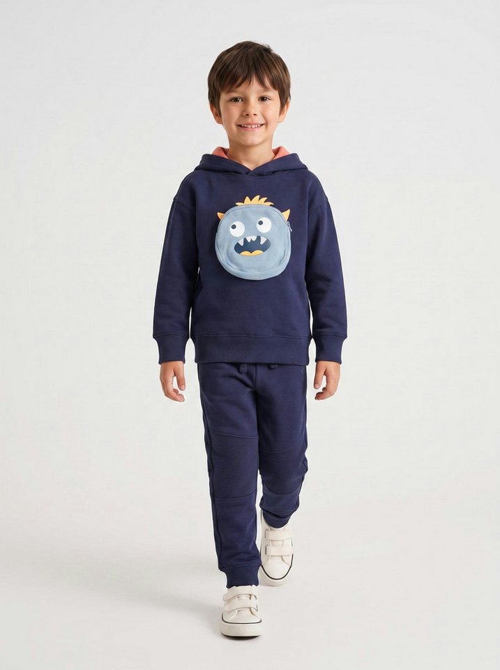 Blue Seven Kapuzensweatshirt Baumwolle – Bild 3 von 4