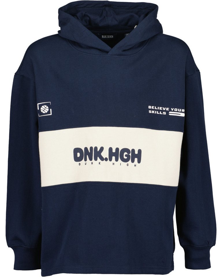 Blue Seven Kapuzensweatshirt mit großem, markantem Frontmotiv – Bild 2 von 3