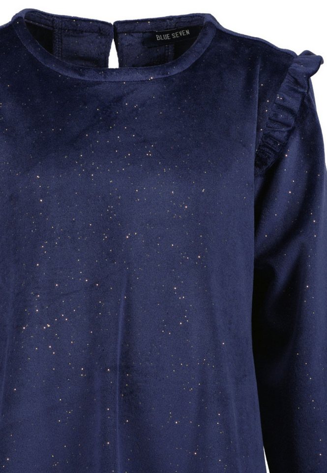 Blue Seven Samtkleid Samt aus Kunstfaser – Bild 4 von 4