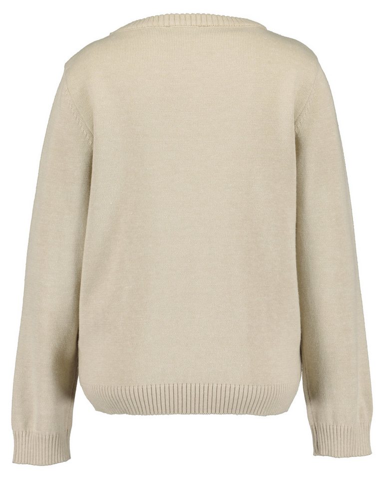 Blue Seven Strickpullover Baumwollmischung, tolles Herz-Intarsienmuster im Vorderteil – Bild 2 von 2