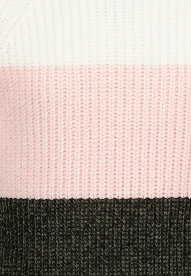 Blue Seven Strickpullover Chenille Pullover mit Stehkragen – Bild 3 von 3