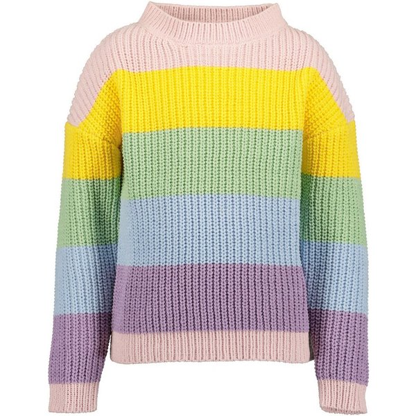 Blue Seven Strickpullover Kunstfaser, Blockstreifen