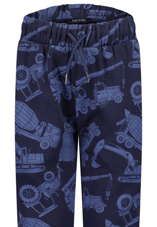 Blue Seven Sweathose Baumwolle, Alloverdruck – Bild 3 von 3