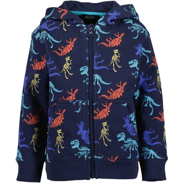 Blue Seven Sweatjacke Jungen Sweatjacke langarm Sweatshirt mit Reißverschluss