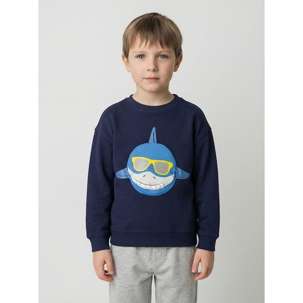 Blue Seven Sweatshirt mit cooler aufgesetzter Tasche