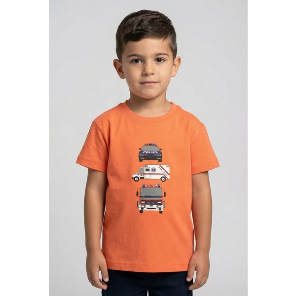 Blue Seven T-Shirt Basic Passform, ohne Verschluss, unifarben oder mit Druck