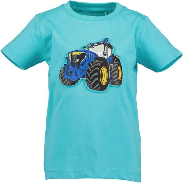 Blue Seven T-Shirt bequeme Passform, ohne Verschluss, bedruckte Optik