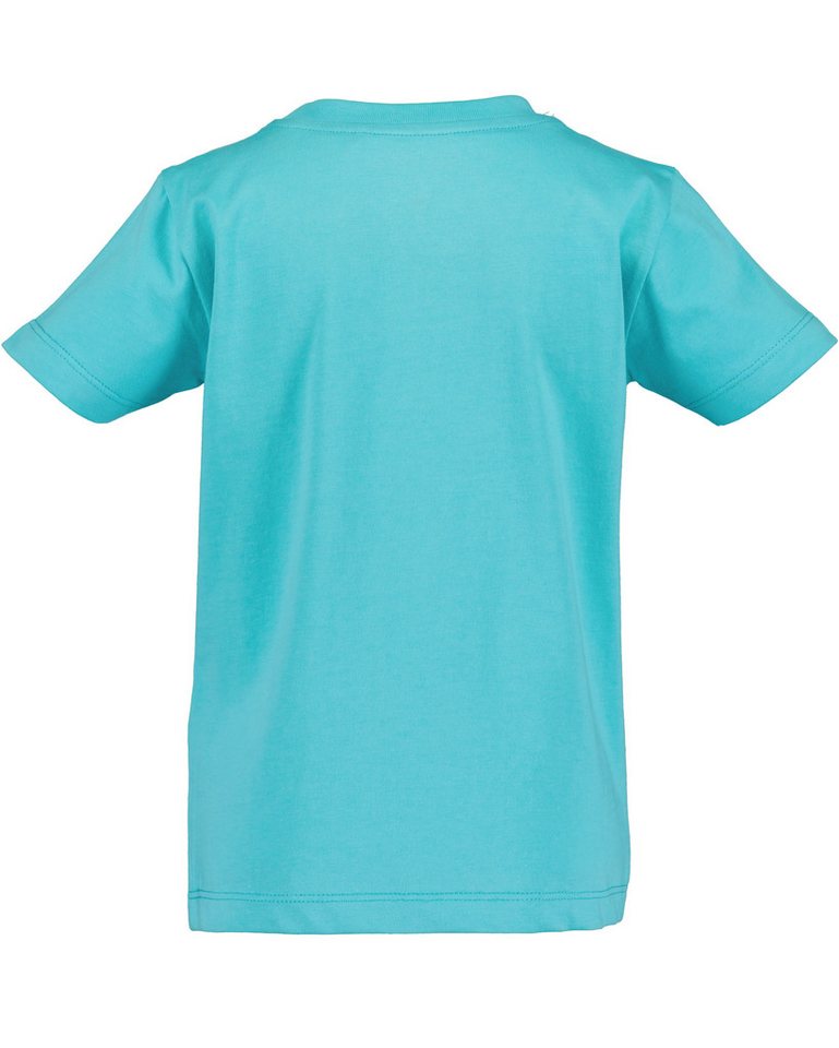 Blue Seven T-Shirt bequeme Passform, ohne Verschluss, bedruckte Optik – Bild 2 von 4
