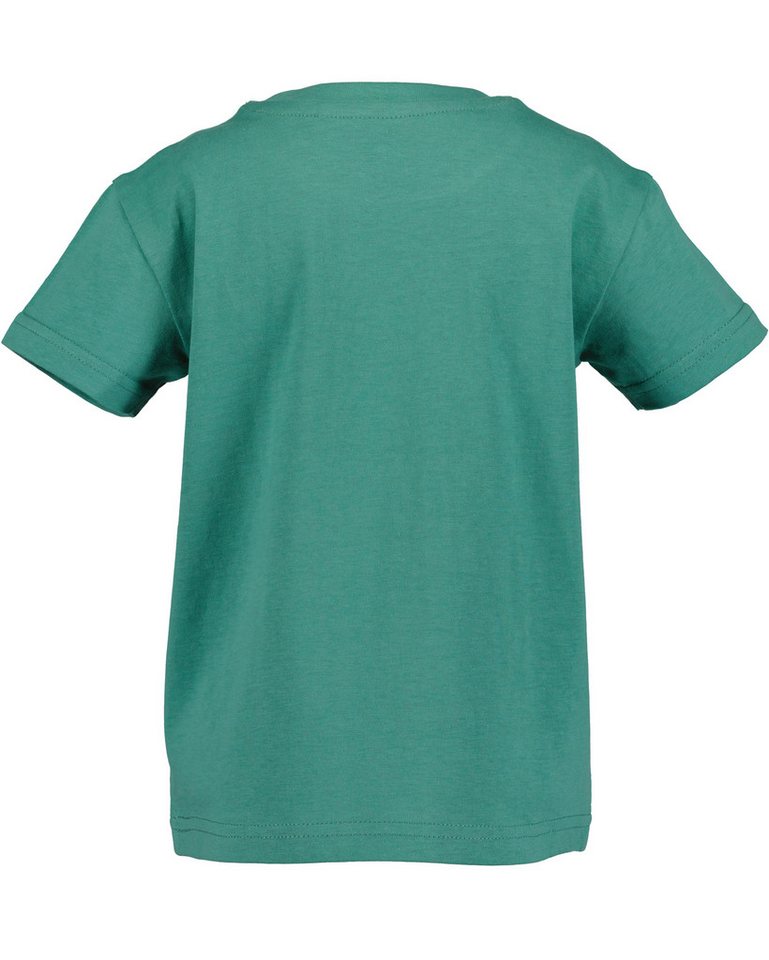 Blue Seven T-Shirt (Packung, 2-tlg) unifarben und bedruckt, mit Druckapplikationen, aus reiner Baumwolle – Bild 4 von 5