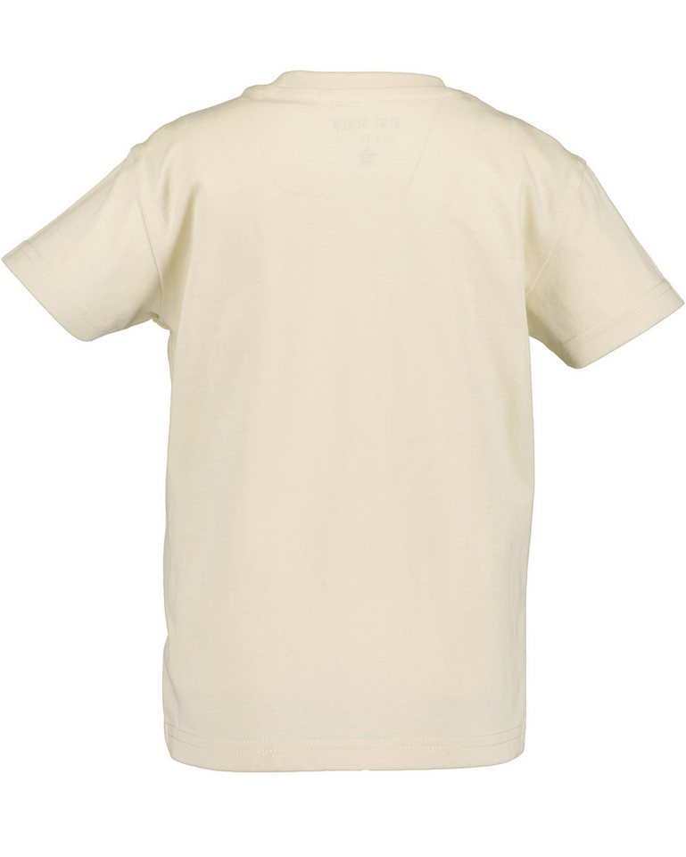 Blue Seven T-Shirt (Packung, 2-tlg) unifarben und bedruckt, mit Druckapplikationen, aus reiner Baumwolle – Bild 5 von 5