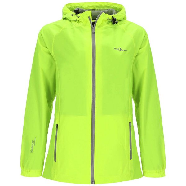 Blue Wave Funktionsjacke Fabienne Damen Regenjacke - Wander- & Fahrradjacke inklusive Packsack Wasserdicht, Winddicht, Atmungsaktiv, Verschweißte Nähte, Mesh-Fu
