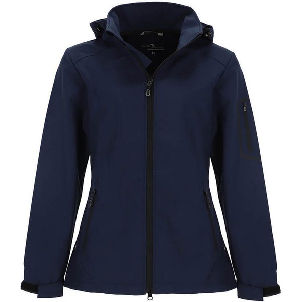 Blue Wave Softshelljacke Louisa Damen Outdoor-Jacke Louisa mit Kapuze - winddicht und atmungsaktiv