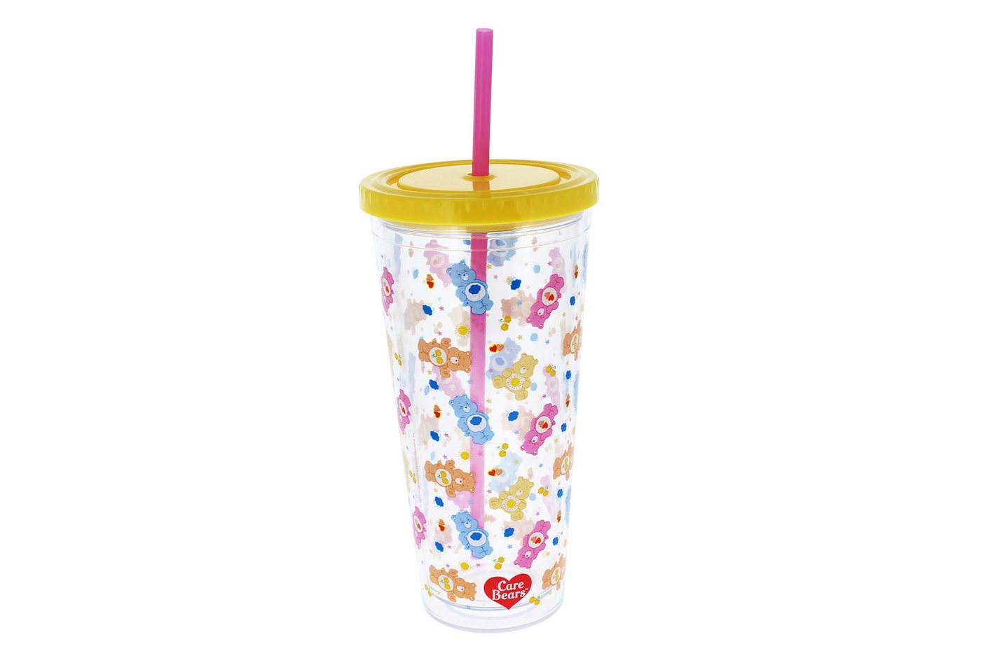 Blueprint Collections Becher Glücksbärchis - Becher mit Strohhalm (650ml) – Bild 2 von 4