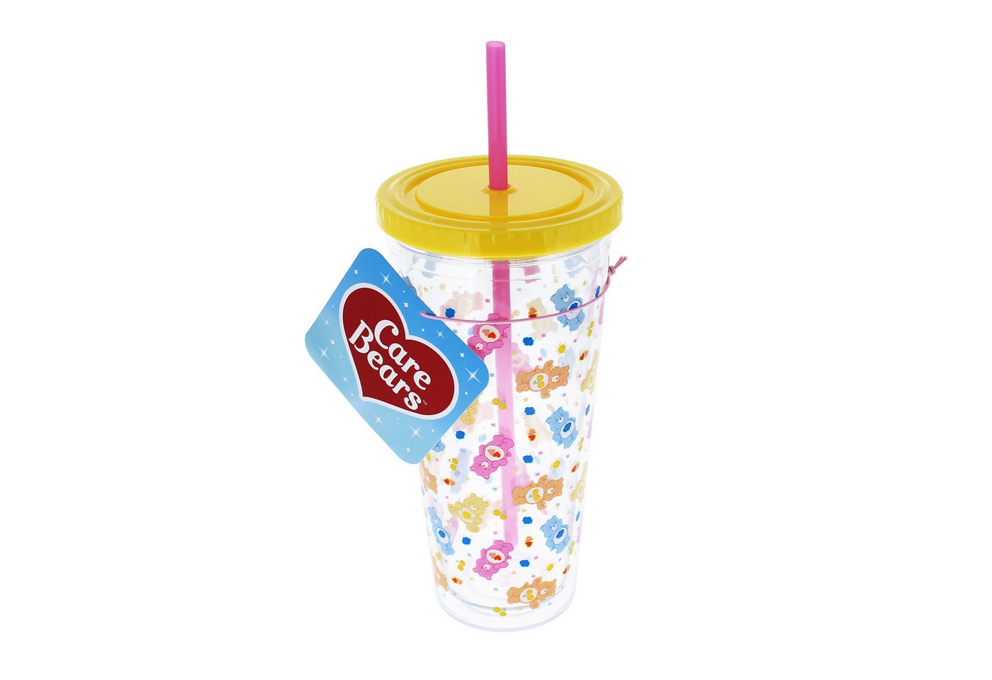 Blueprint Collections Becher Glücksbärchis - Becher mit Strohhalm (650ml) – Bild 4 von 4