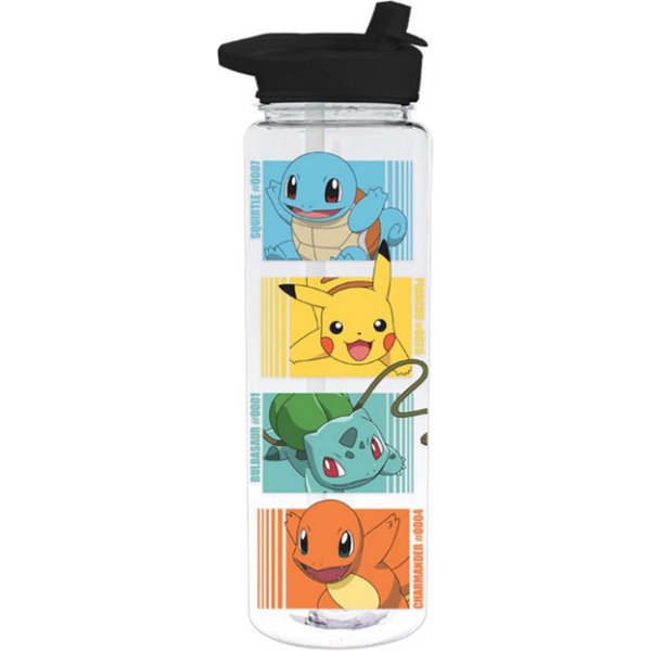 Blueprint Collections Trinkflasche Pokemon - Flip Top Trinkflasche (750ml)