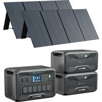 BLUETTI AC300 + 2*B300 + 2*PV350 Stromaggregat Solar