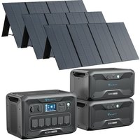 BLUETTI AC300 + 2*B300 + 3*PV350 Stromaggregat Solar